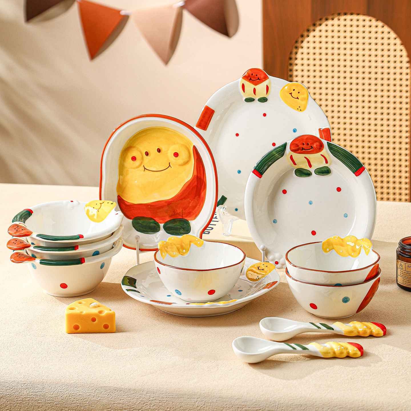 乔迁新居订婚结婚新婚礼物女生实用高级感送闺蜜礼品碗盘餐具套装