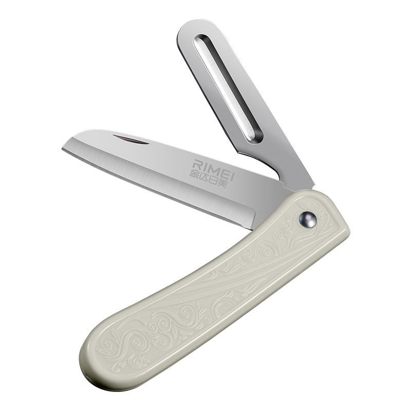 金达日美双刀头便携水果刀削皮刀