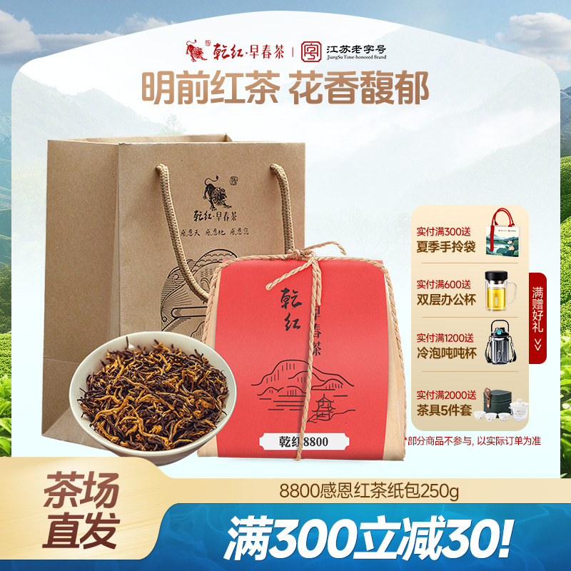 乾紅早春茶宜興明前紅茶