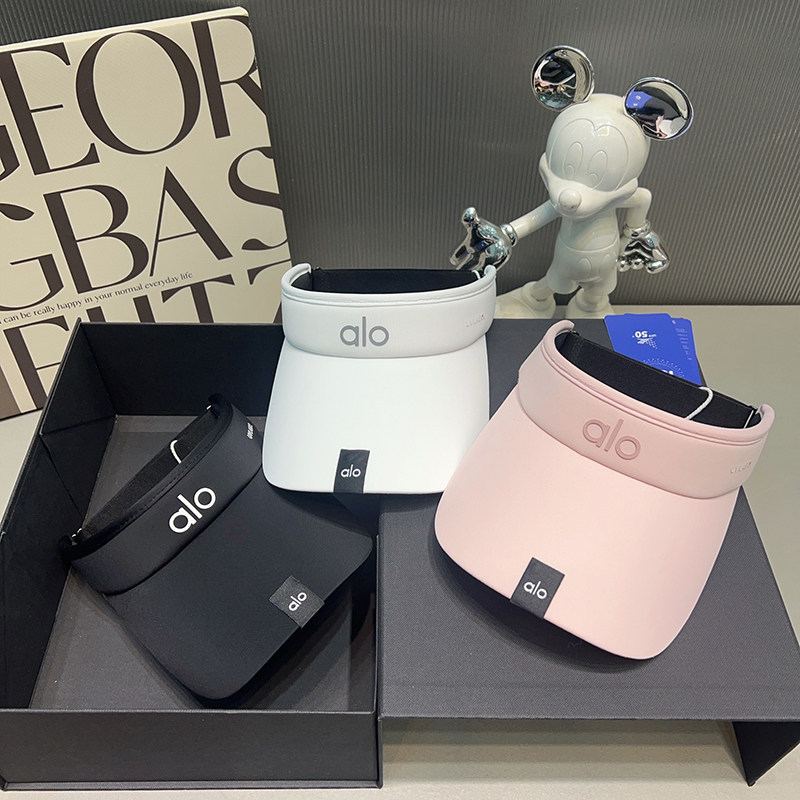 美式夏季防晒空顶帽女防紫外线跑步瑜伽帽无顶运动网球帽高尔夫帽