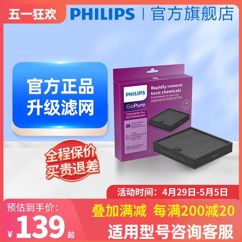 飞利浦车载净化器滤网GP5301 5201 7101 9101 9301 GSF80 SNF60 汽车用品/电子/清洗/改装 车用氧吧/空气净化器 原图主图