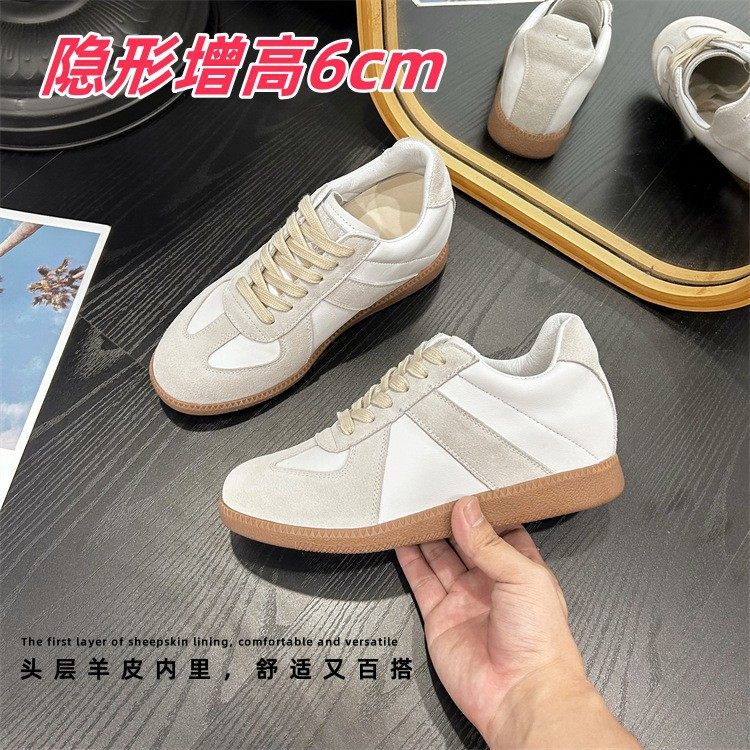 厚底内增高6cm德训鞋女 春季新款软底复古阿甘鞋运动休闲百搭女鞋,女鞋,时尚休闲鞋,淘宝优惠券,粉丝福利购,淘宝优惠卷