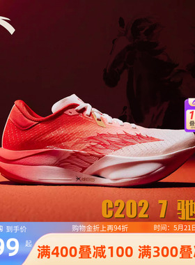 安踏x徐悲鸿奔马图联名C202 7马年专属驰骋跑鞋男专业马拉松竞速
