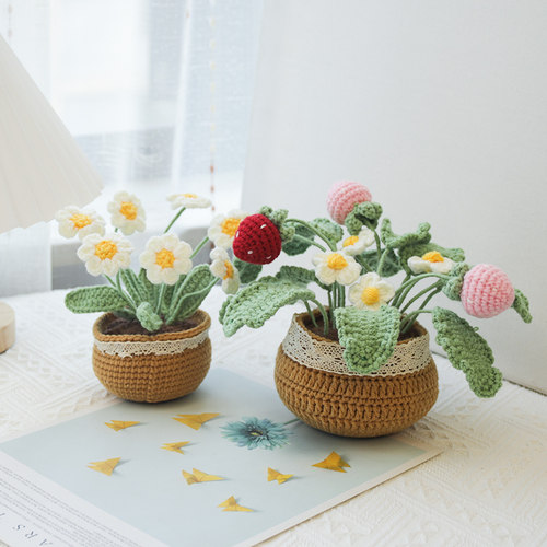 居家编织摆件永生花美观时尚