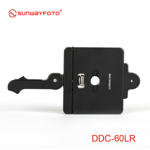 DDC-60LR 三脚架云台快I装板底座 扳扣夹座