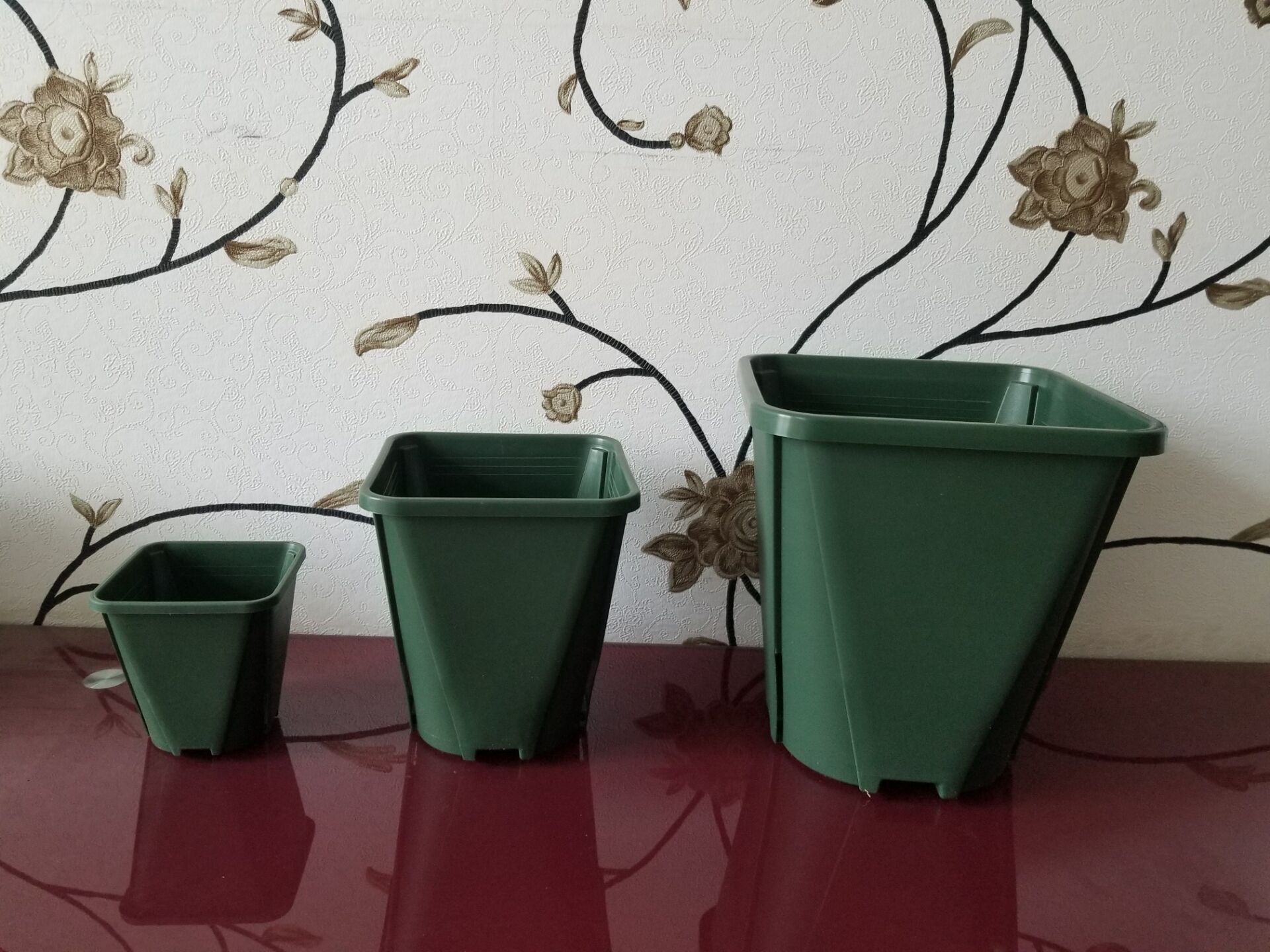 环球塑料花盆正方形国产控根盆中小号种植盆假植盆拍下改运费