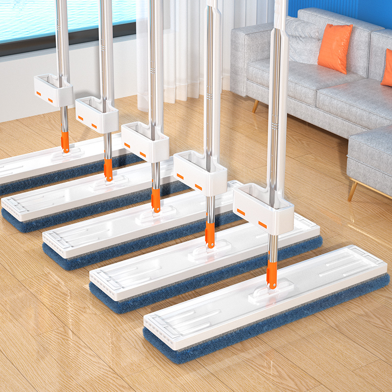 免手洗平板拖把三重沥水干湿两用