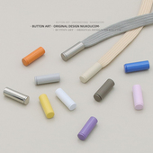 金属帽子绳头扣吊钟尾夹卫衣帽卡扣裤 子银色黑色抽绳收腰扣可拆卸