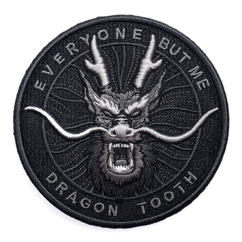 龙牙龙啸臂章魔术贴战术臂章龙牙战术装备衣物配饰