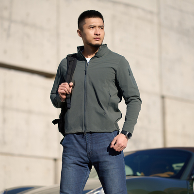 龙牙隐之飞狼战术立领夹克外套