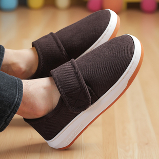 2025新款老北京布鞋男款厚底软底中老年夏透气男士防滑休闲老人鞋