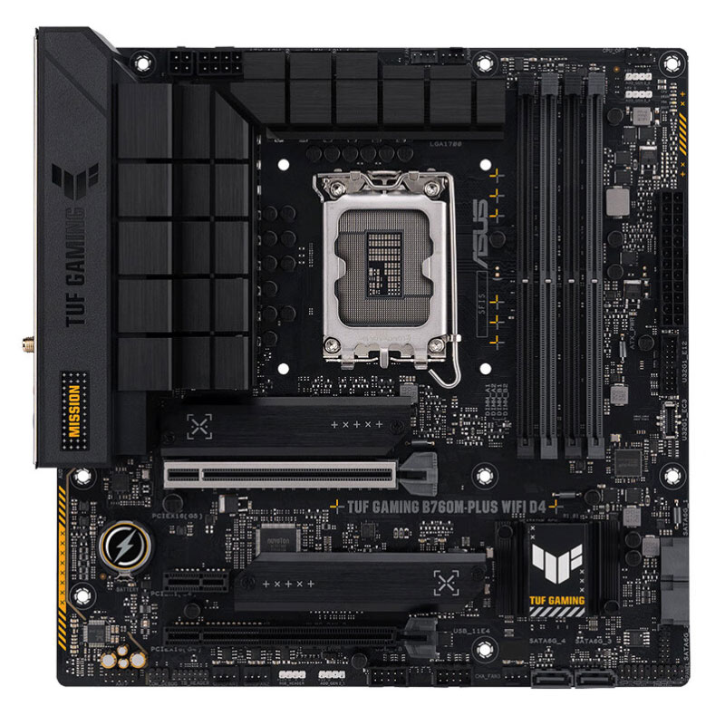 华硕TUF GAMING B760M-PLUS/ B760M-E主板支持CPU12代13代14代