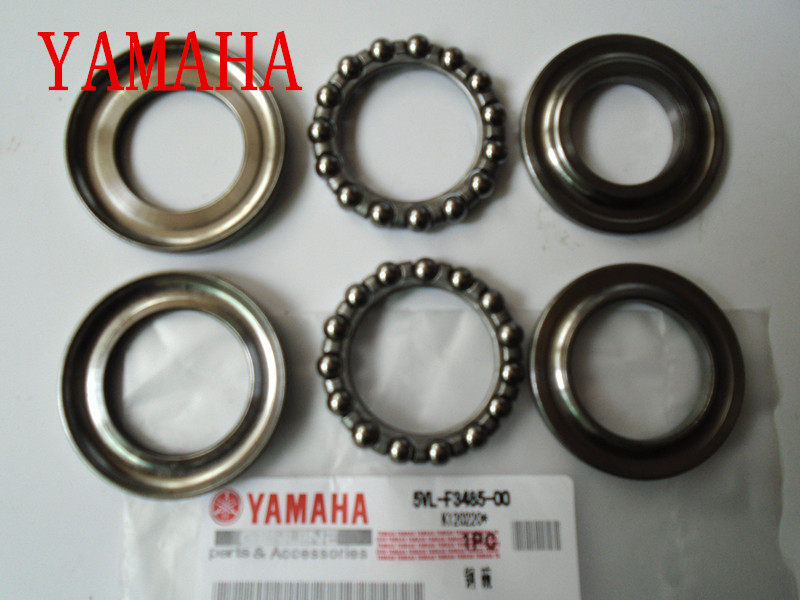 建设雅马哈摩托车YBR125天剑JYM125-2-3-G-K龙头钢碗方向轴承波盘