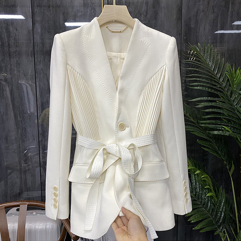 春秋西服外套女大码重工胖mm小西装轻奢高端名媛气质显瘦修身显瘦,女装/女士精品,常规大码外套,淘宝优惠券,粉丝福利购,淘宝优惠卷