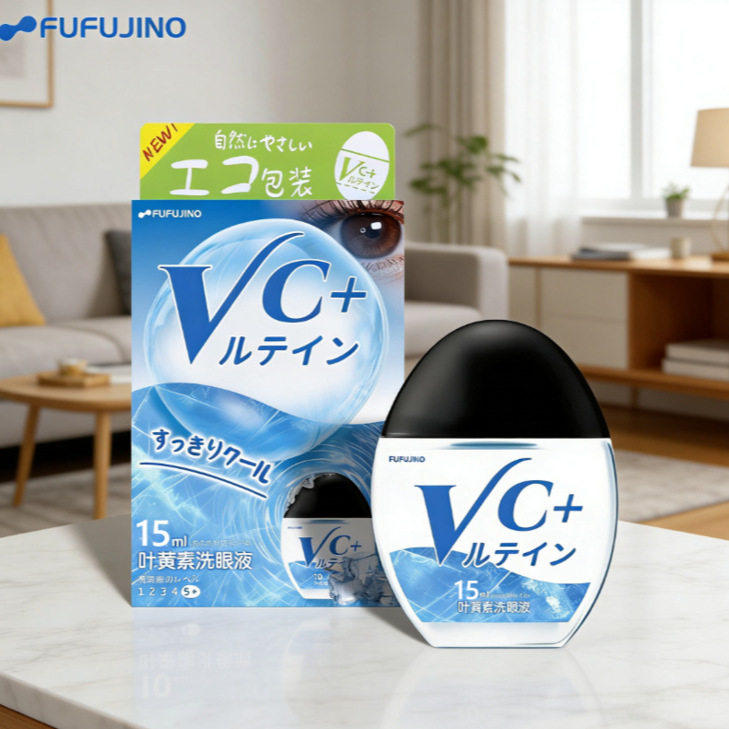 FUJINO叶黄素VC洗眼液水润
