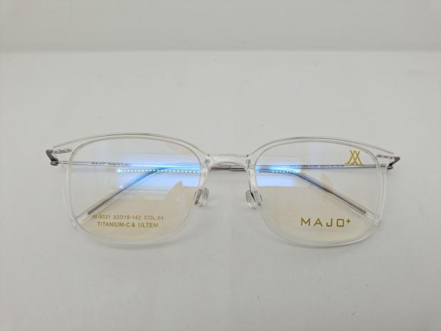 正品马颉MAJO+轻奢近视镜框全框男女款重量8克细边镜架 M-9031