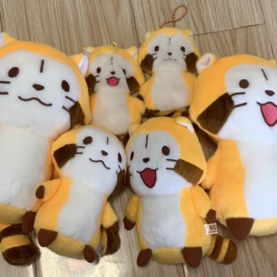 日单小浣熊毛绒玩具公仔玩偶挂件挂零钱包玩具狸猫Rascal拉斯卡尔