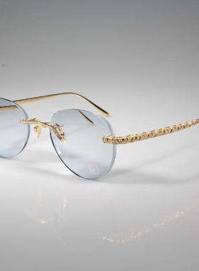 Corvo bianco白乌手造工作室18K金珠宝钻石私人定制眼镜