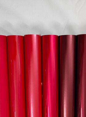 汽车改色膜车身贴膜电动车电脑内饰液态金属红龙血红可裁剪红色