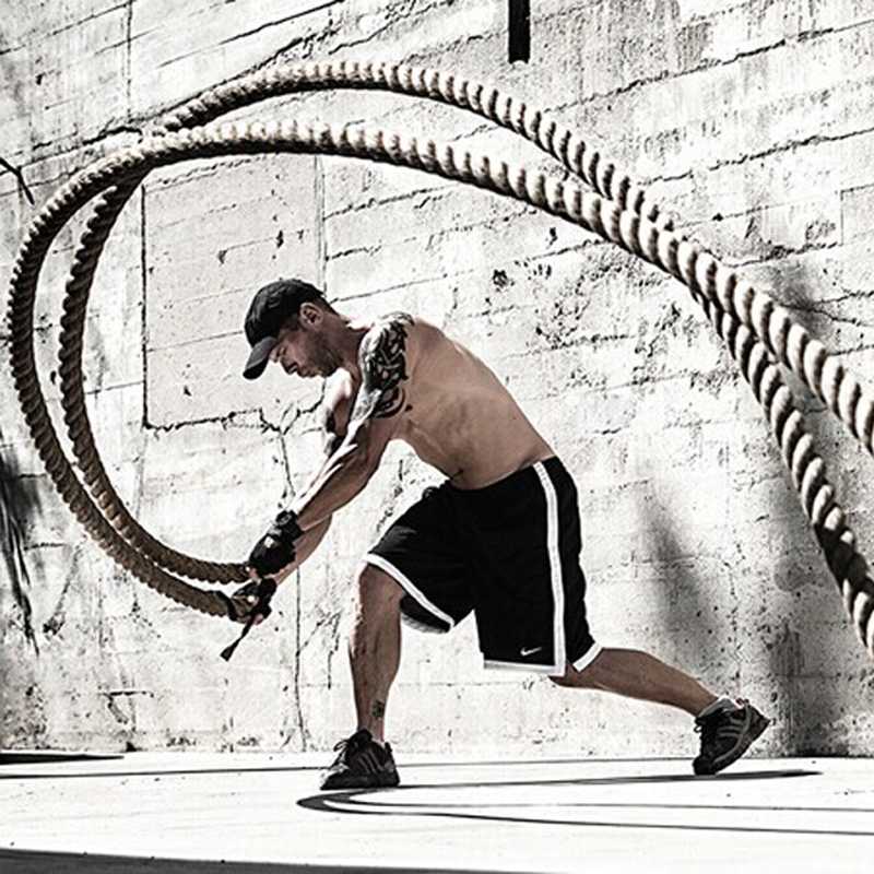 健身绳篮球足球格斗田径MMA肌肉UFC体能训练粗绳力量型特训绳器材