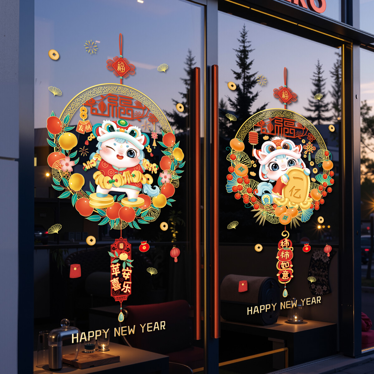 静电免胶，双面清晰