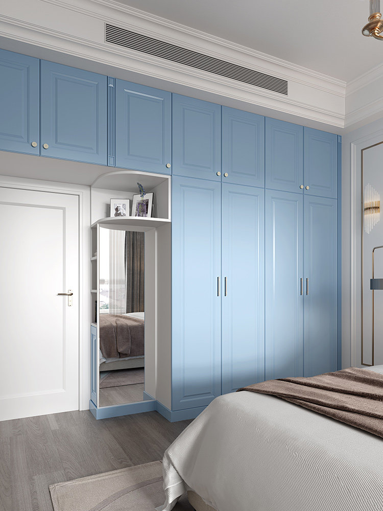 好莱客整体次卧全屋定制简易衣柜简约4现代衣帽间家用定做经济型