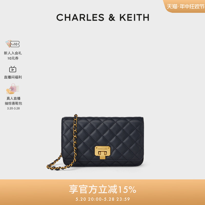 【618折扣】CHARLES＆KEITH纯色CK2-70160082-2