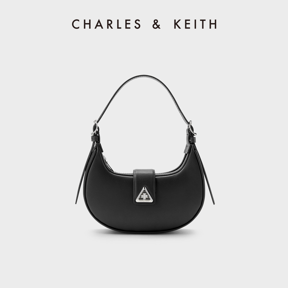 【双11活动】CHARLES&KEITH简约CK2-50271205单肩腋下包新月包女使用感如何?