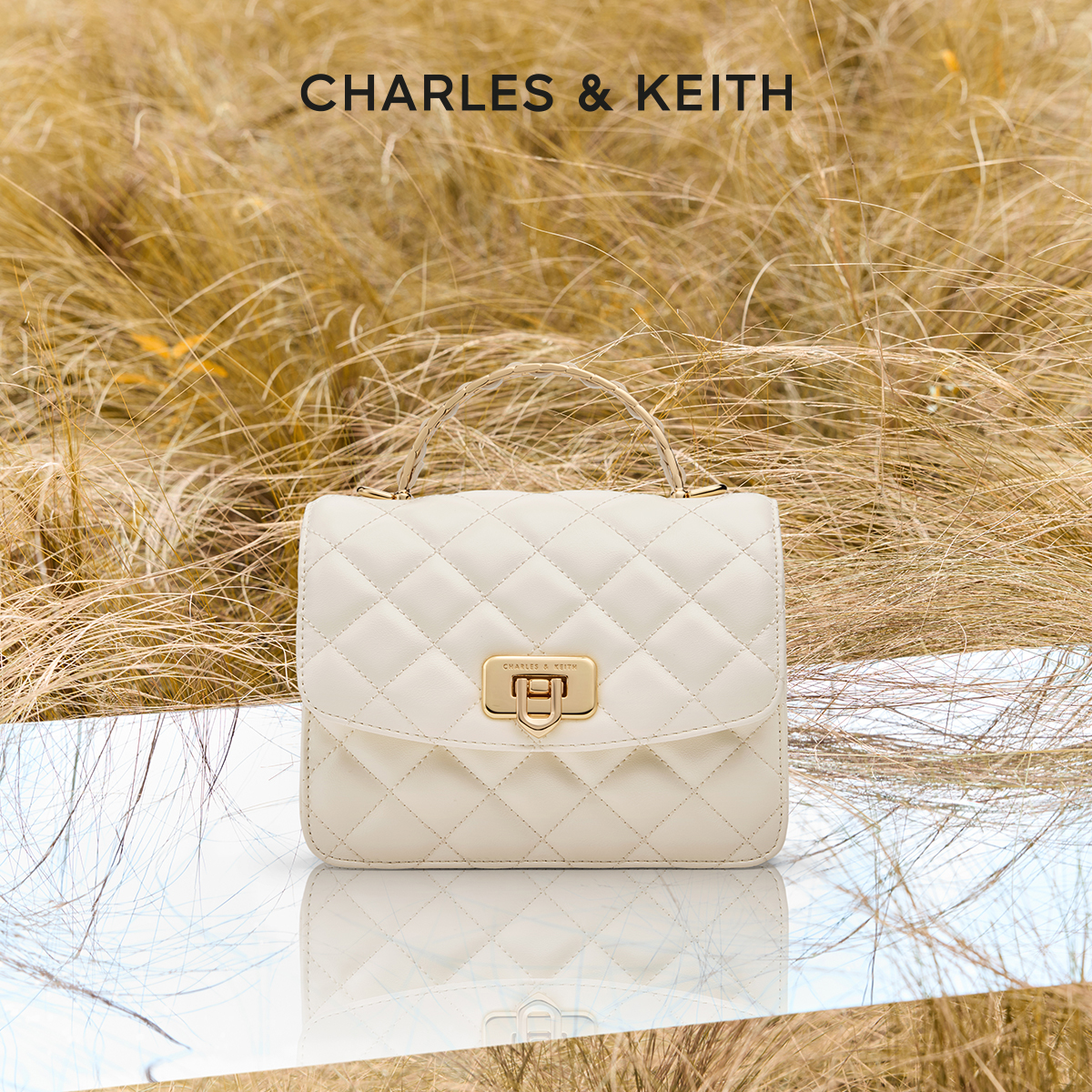 菱格链条手提包CHARLESKEITH