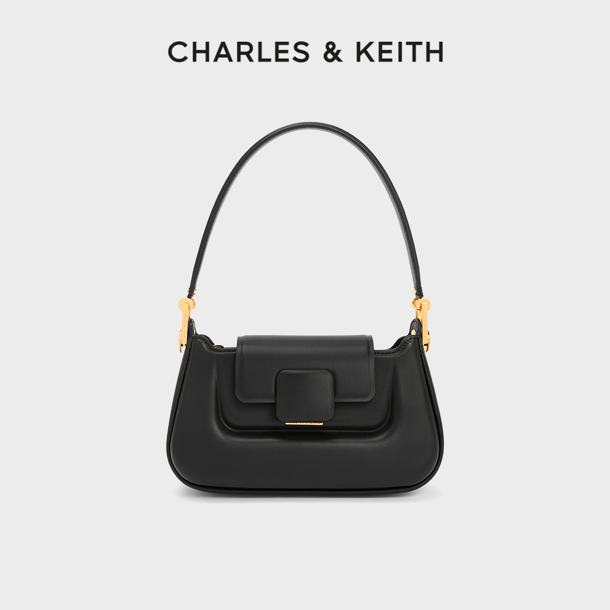 CHARLES&KEITH23新品CK2-50782198时尚腋下斜挎K