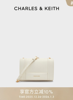 [包店专享]CHARLES&KEITH秋冬CK2-20782614通勤链条单肩小方包女