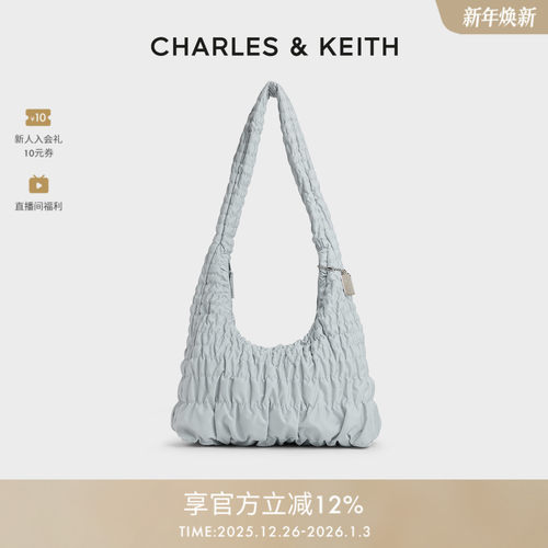 大容量褶皱云朵包CHARLESKEITH