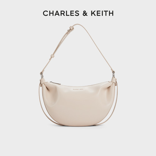 柔软简约单肩腋下饺子包女