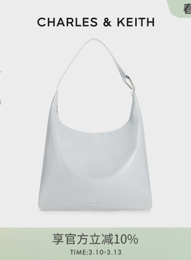 CHARLES&KEITH春季CK2-40782361大容量子母单肩托特包腋下包hobo