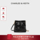 CHARLES&KEITH秋冬CK2 新年礼物 60782390迷你双肩流浪包托特包