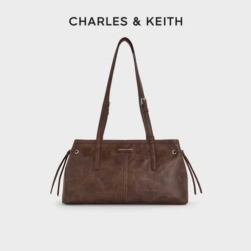 CHARLESKEITH复古长肩带腋下包