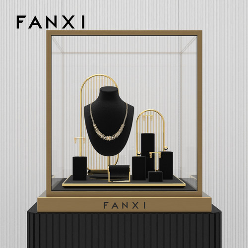 FANXI原创珠宝陈列橱窗轻奢极简