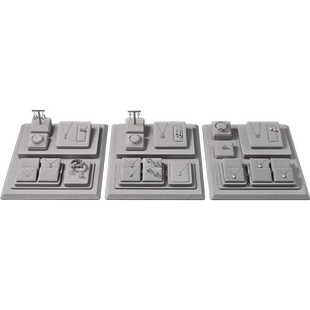 凡西FANXI轻奢珠宝首饰展示架超纤项链戒指耳环珠宝首饰展示道具