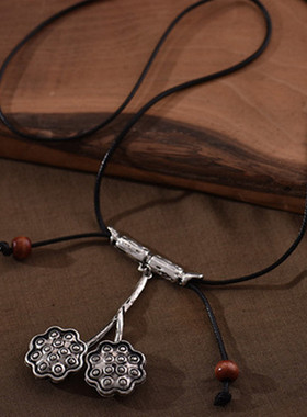 新款文艺复古禅意东方例外项链