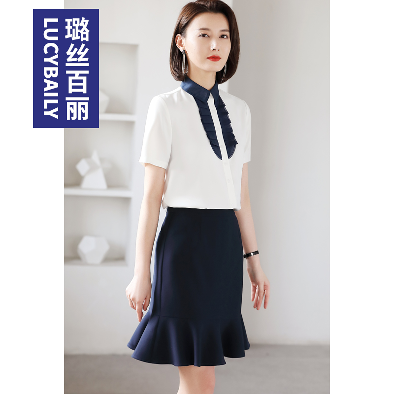 璐丝百丽香风上班族工作服职业装