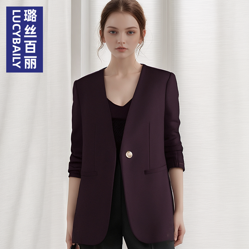 春秋西装外套女长袖2025新款