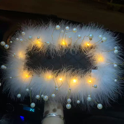 带灯款梦幻泡泡车载防滑垫