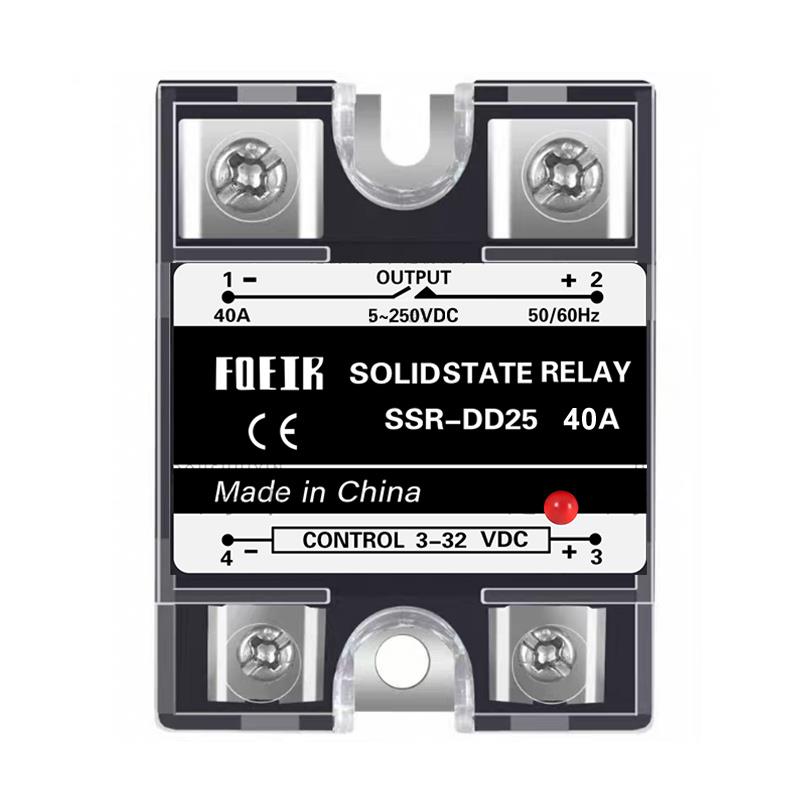 A固态继电器5单相小型SSR-25DA直流控交流380V调压器220V24v40a12