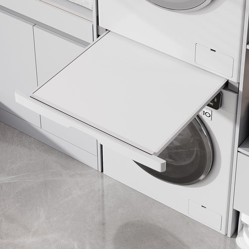 聚梦洗烘套装连接件叠放抽拉衣架