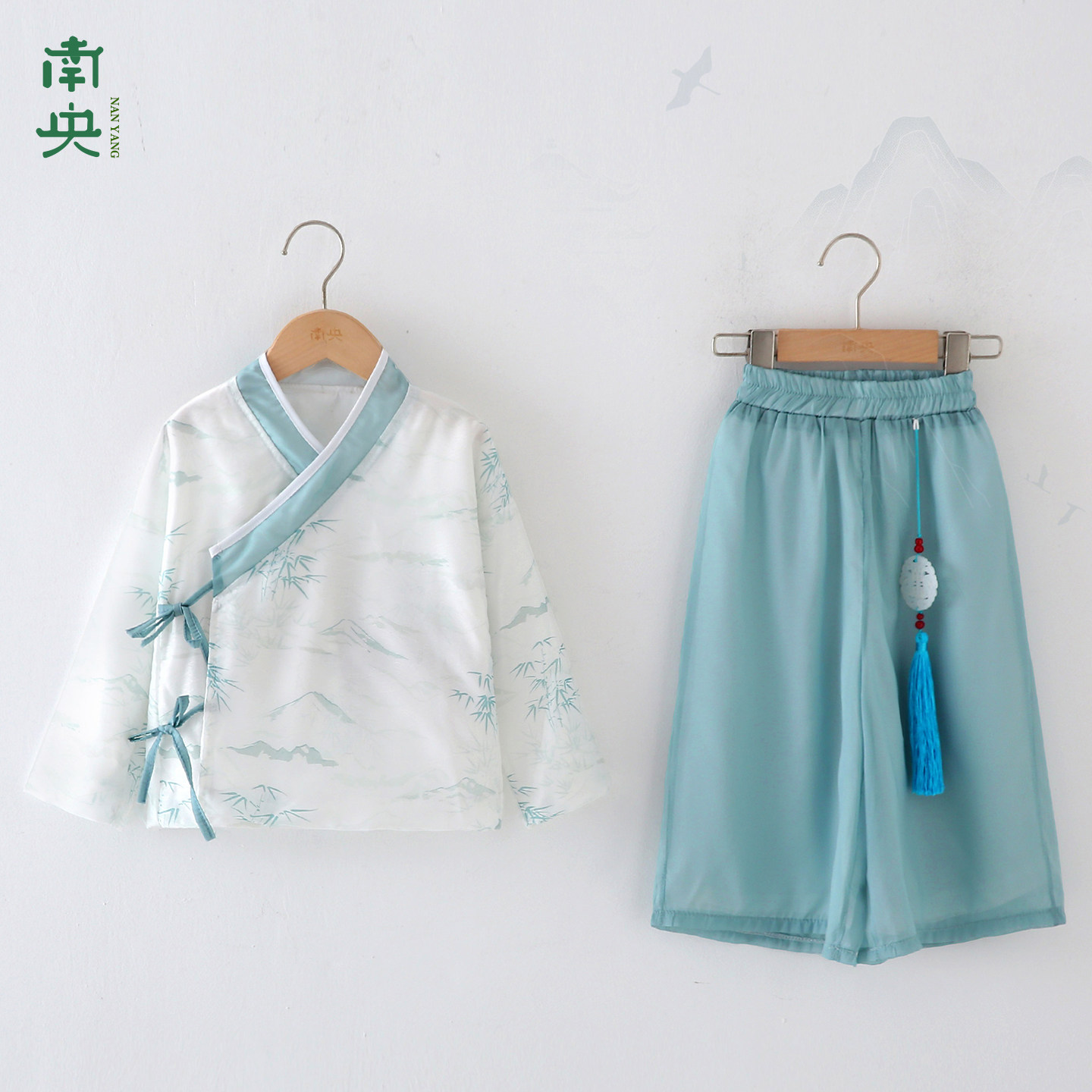 汉服男童古风套装春秋季儿童夏装图片