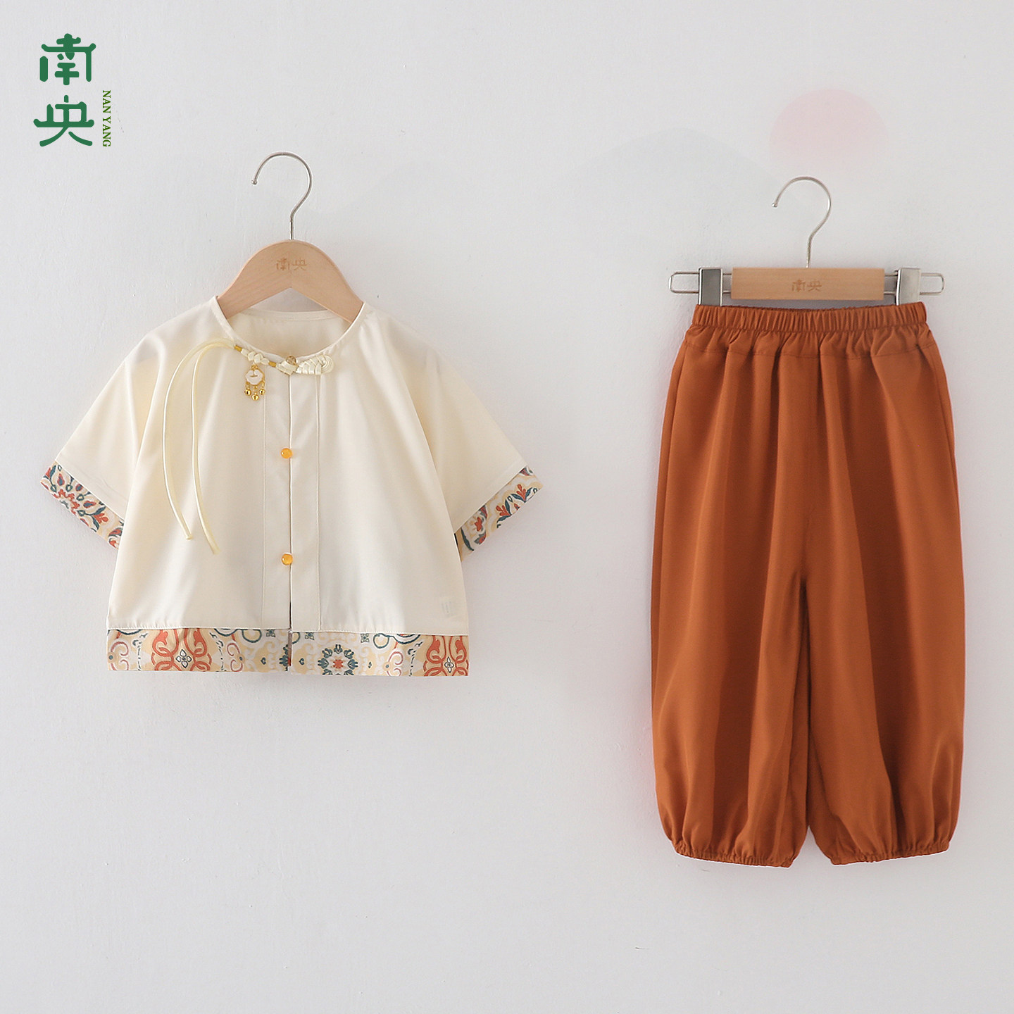 汉服儿童国风套装夏季男童宋制图片