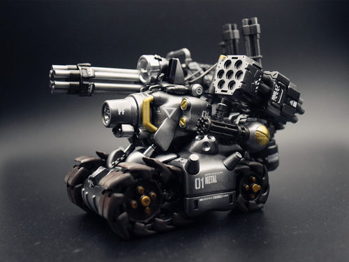 越南战役坦克手工涂装成品金属漆