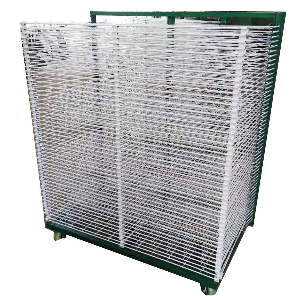 工厂丝印晾干架千层架干燥架晾晒架丝网印刷纸张干燥架仓储烘干货