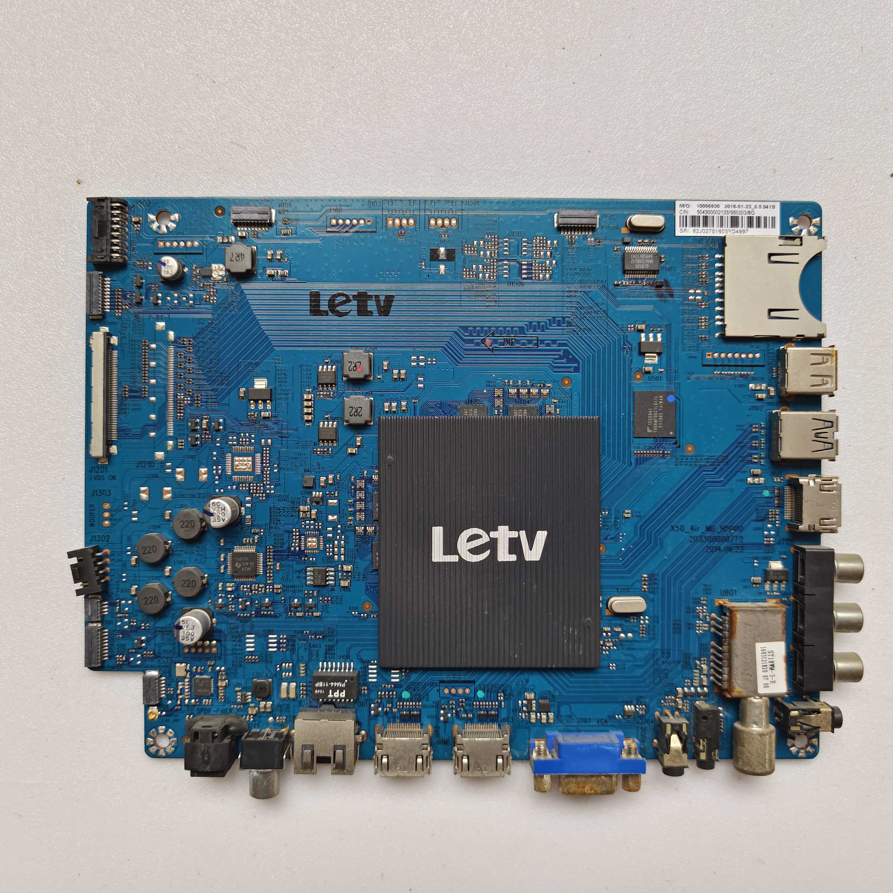 Letv乐视S50air主板 X50-Air-MB-H5000 203300000770屏TPT500J1 电子元器件市场 显示屏/LCD液晶屏/LED屏/TFT屏 原图主图