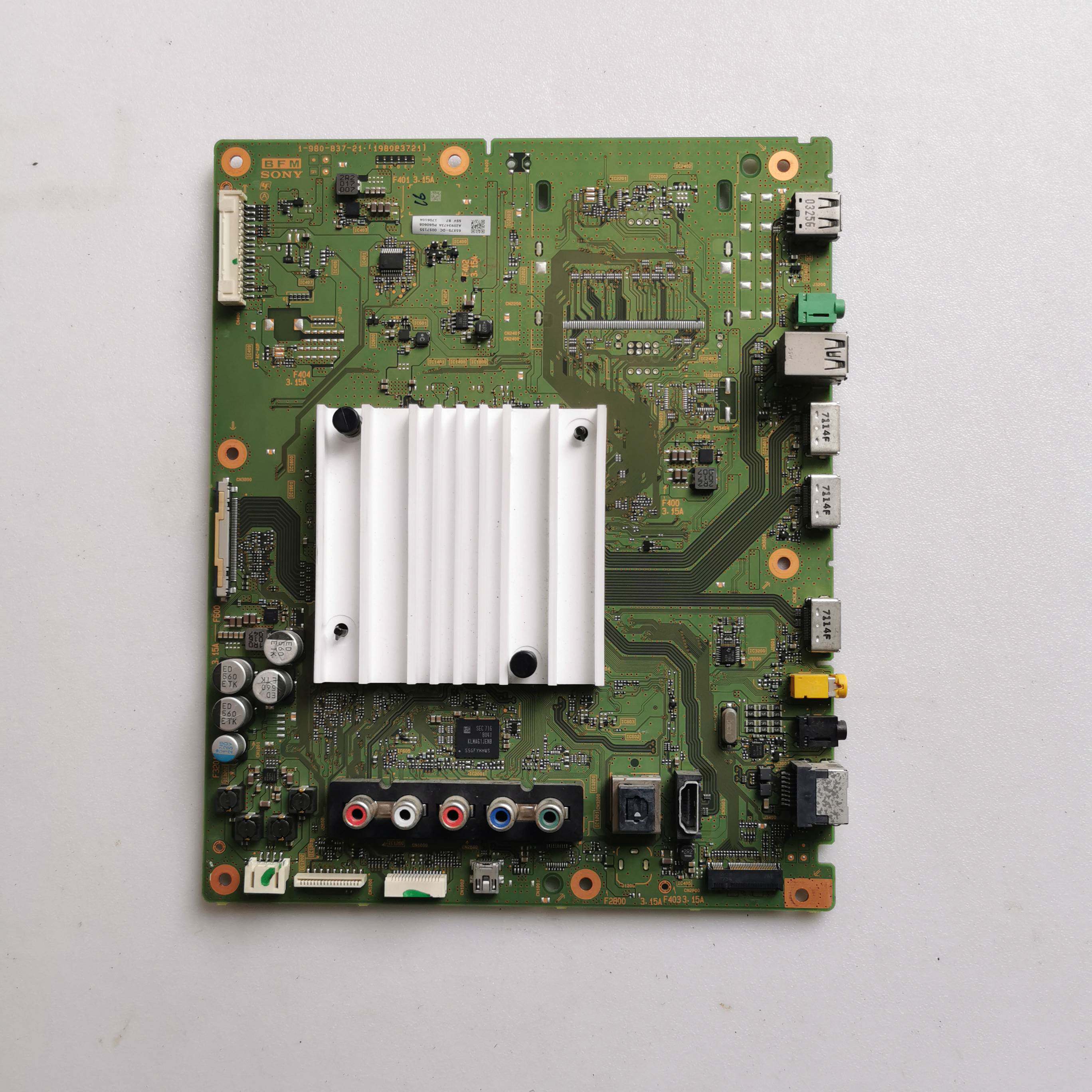 索尼KD-65X7500D主板1-980-837-21屏YD6S650CNG03B